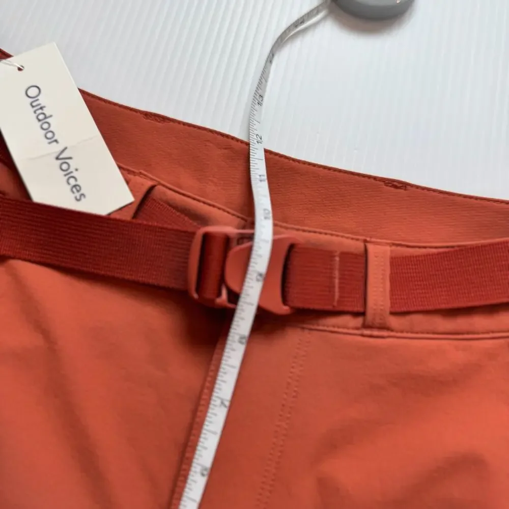 Outdoor Voices Rectrek Zip-Off Pants XS Melon Colorblock Gorpcore Hiking NWT - Picture 16 of 16